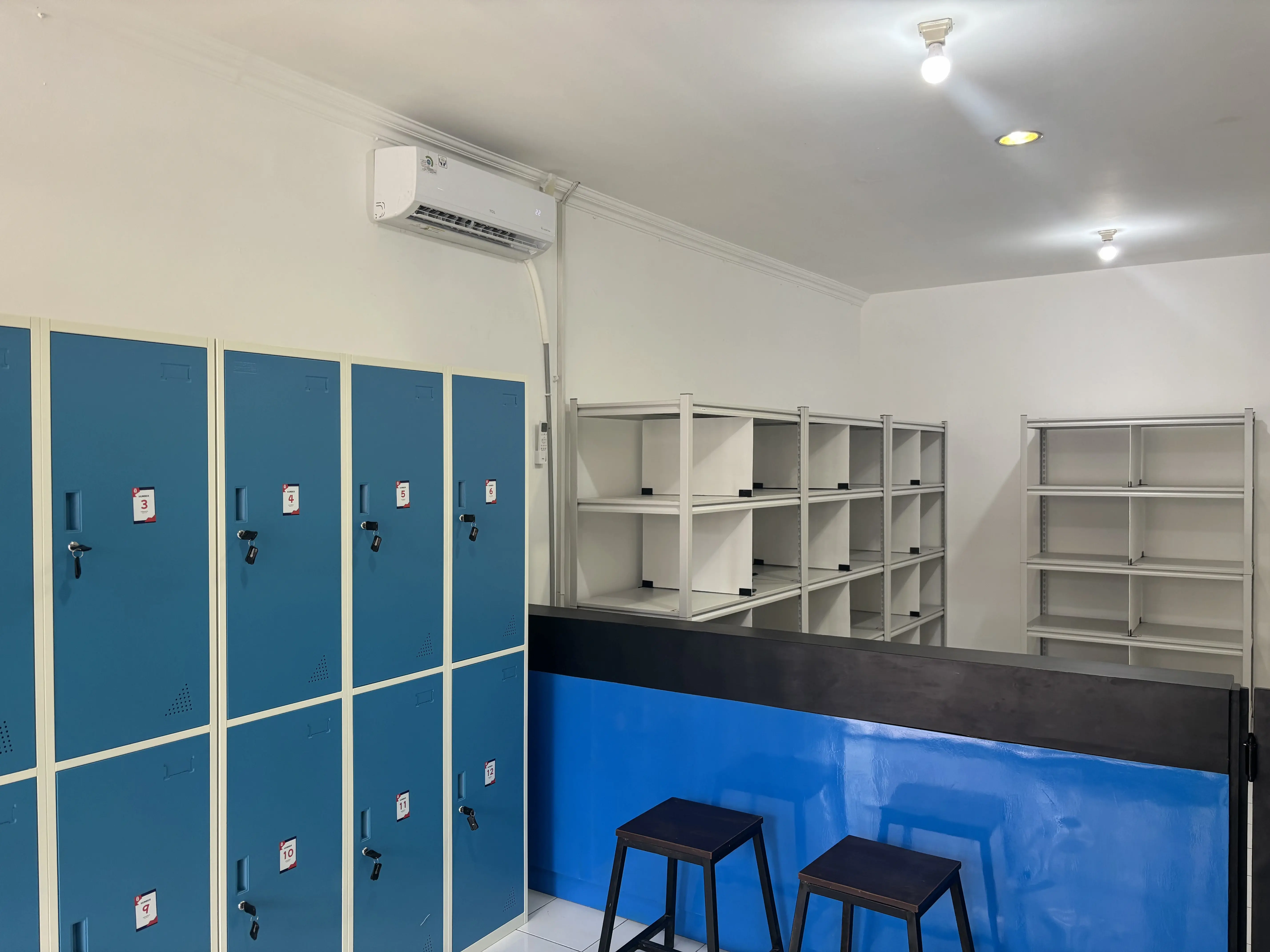 Locker Station Storage
